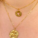 gold plated necklace