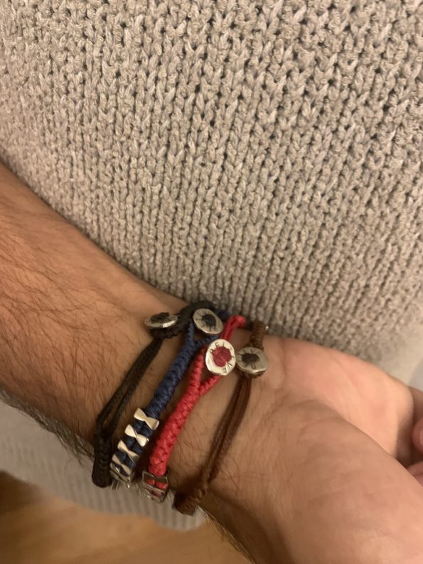 Silver handmade bracelet